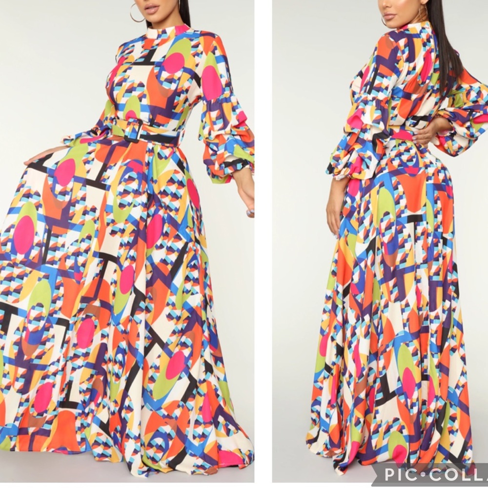 NWT Fashion Nova Wrong Impression Maxi Dress Size XL